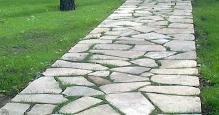 Профессиональная укладка камня на дорожки в Урае в октябре