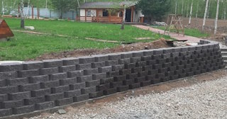 Установка подпорной стенки в Урае: качество и цена от 2866 руб.